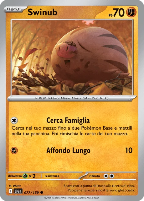 Swinub – Reverse Holo