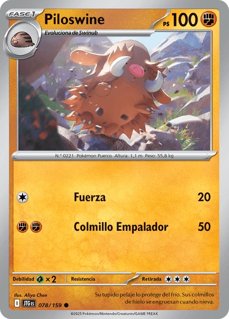 Piloswine – Reverse Holo
