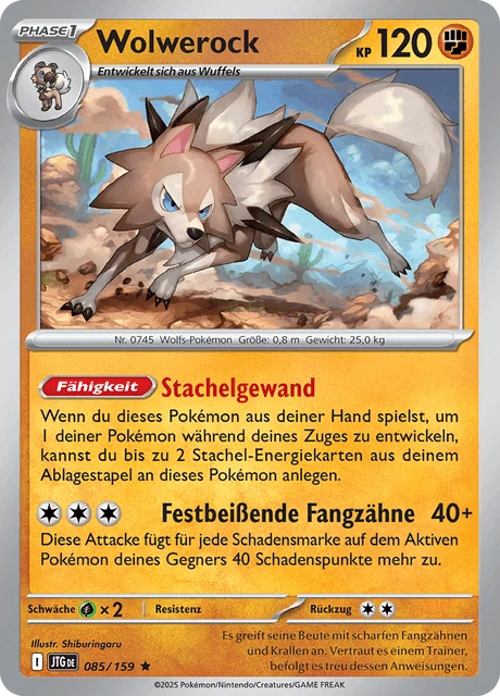 Wolwerock – Reverse Holo