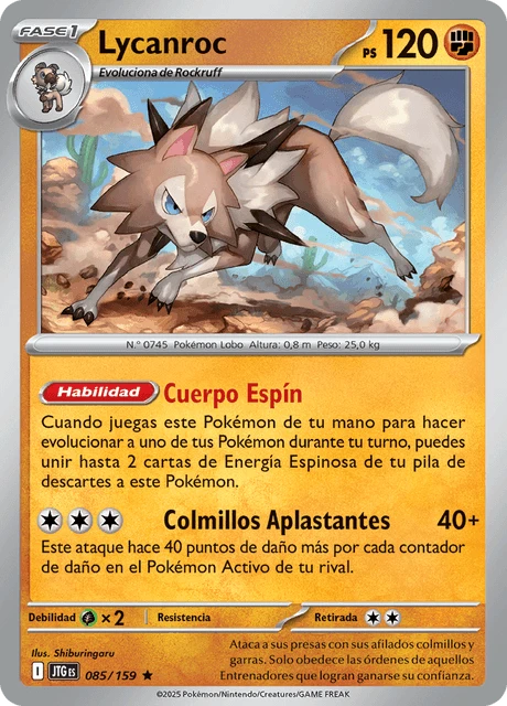 Lycanroc – Reverse Holo