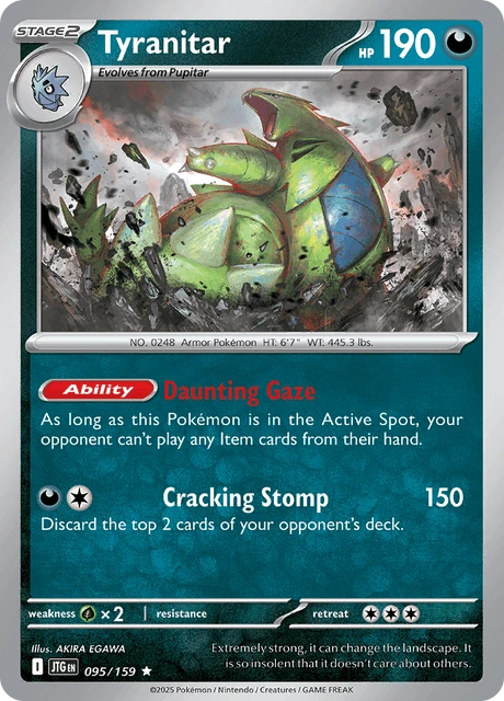 Tyranitar – Reverse Holo