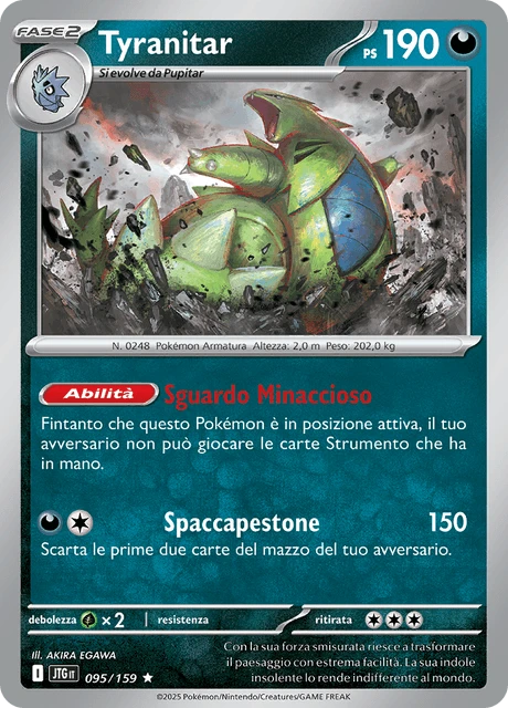 Tyranitar – Reverse Holo