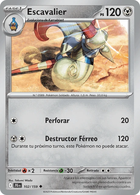 Escavalier – Reverse Holo