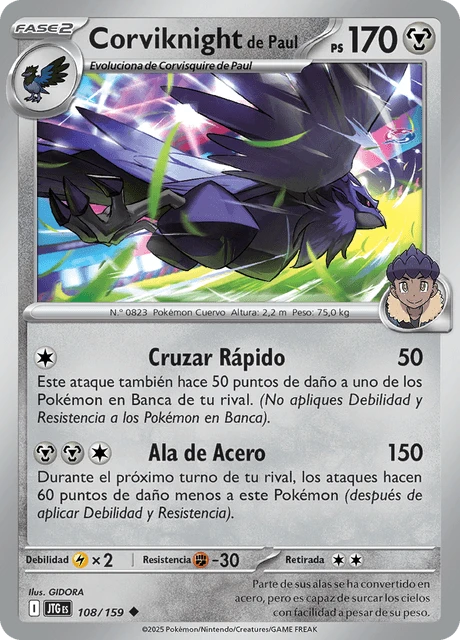 Corviknight de Paul – Normal