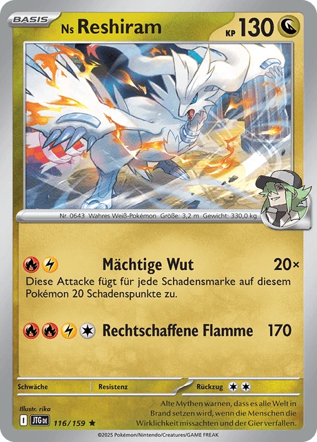 Ns Reshiram – Holo