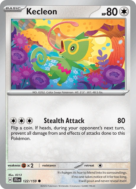 Kecleon – Reverse Holo