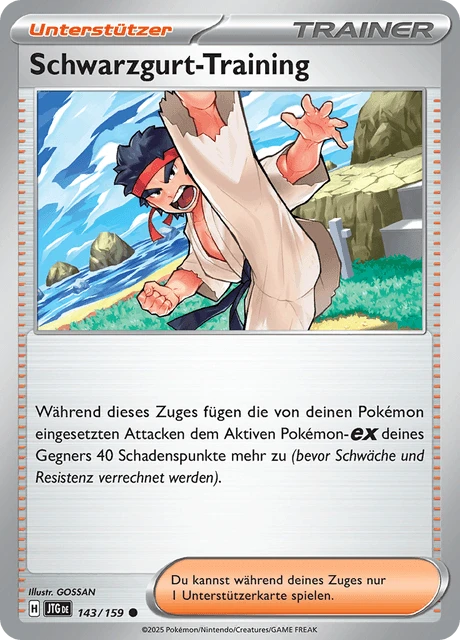Schwarzgurt-Training – Reverse Holo