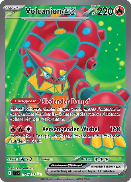 Volcanion-ex – Holo