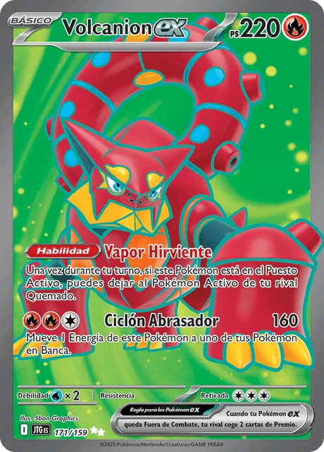 Volcanion ex – Holo