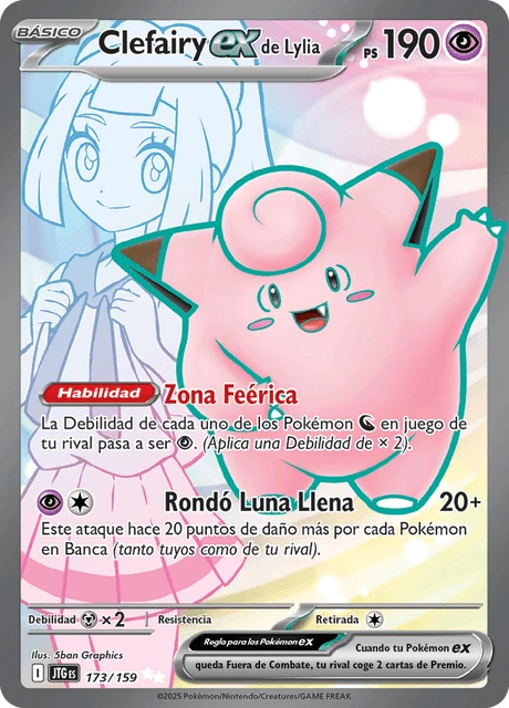 Clefairy ex de Lylia