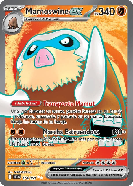 Mamoswine ex – Holo