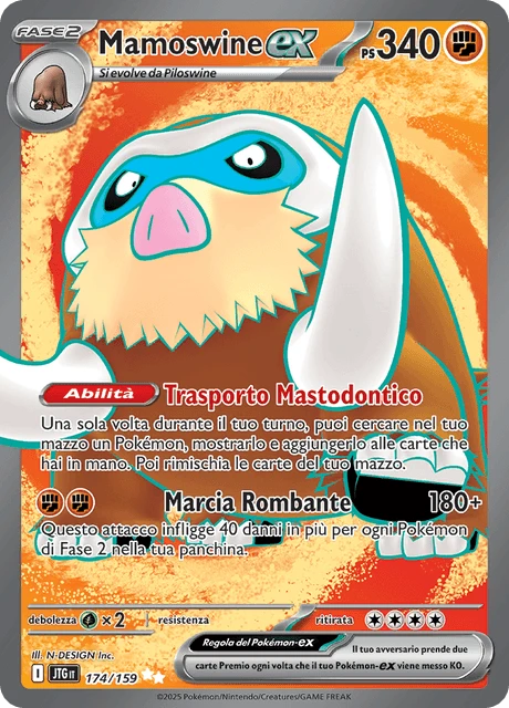 Mamoswine-ex – Holo