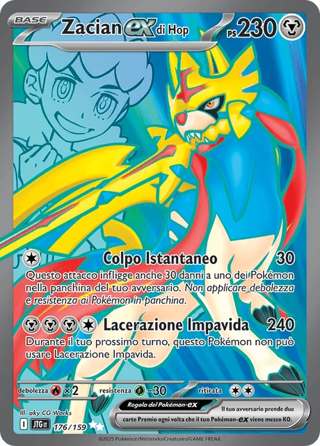 Zacian-ex di Hop – Holo