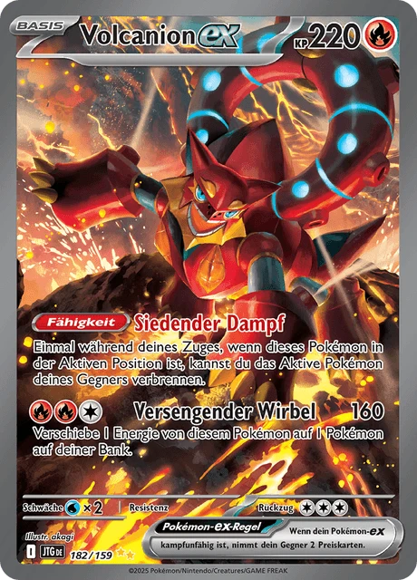 Volcanion-ex – Holo