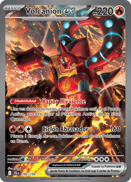 Volcanion ex – Holo