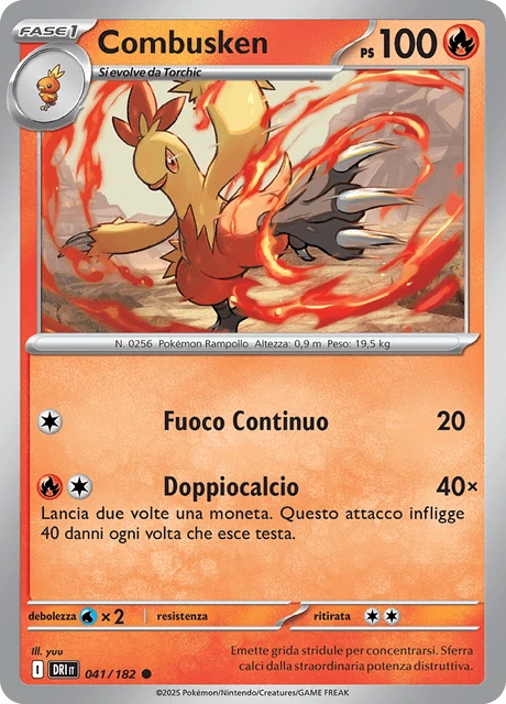 Combusken – Reverse Holo