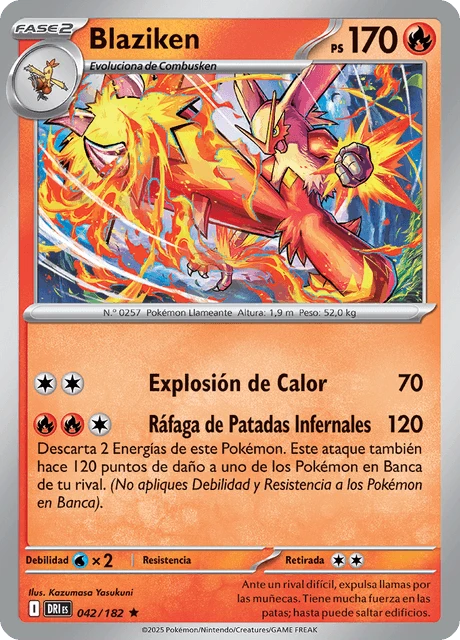 Blaziken – Reverse Holo