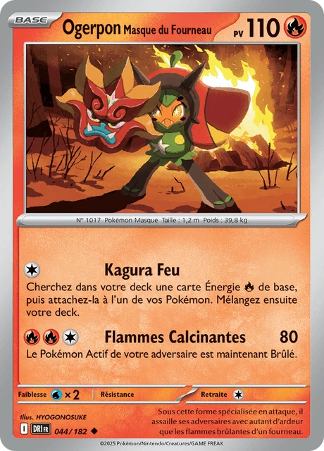 Ogerpon Masque du Fourneau – Normal