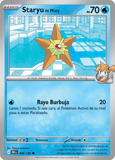 Staryu de Misty – Normal