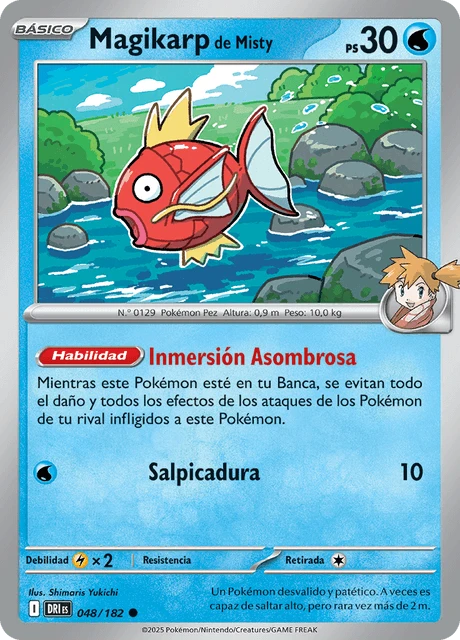Magikarp de Misty – Reverse Holo