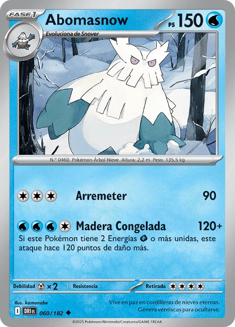 Abomasnow – Reverse Holo