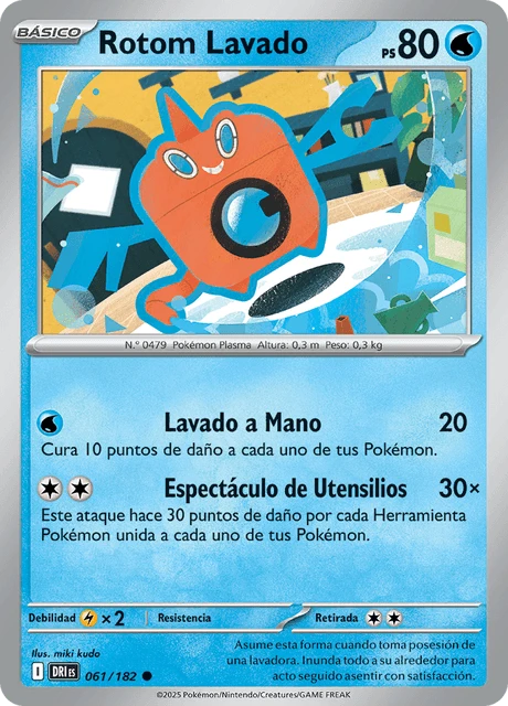 Rotom Lavado – Normal