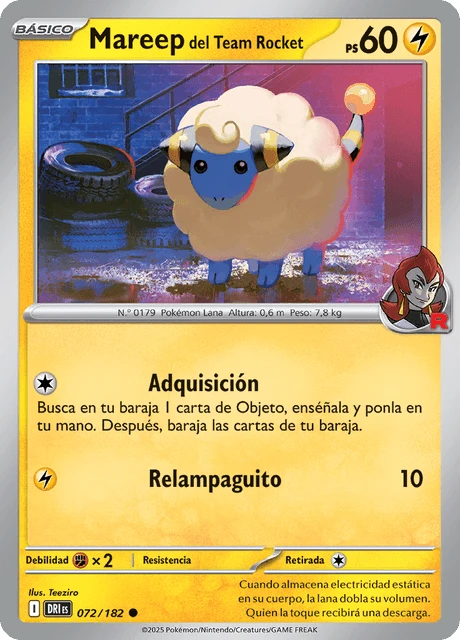 Mareep del Team Rocket – Normal