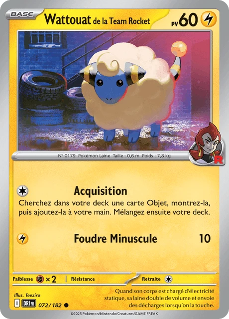 Wattouat de la Team Rocket – Normal