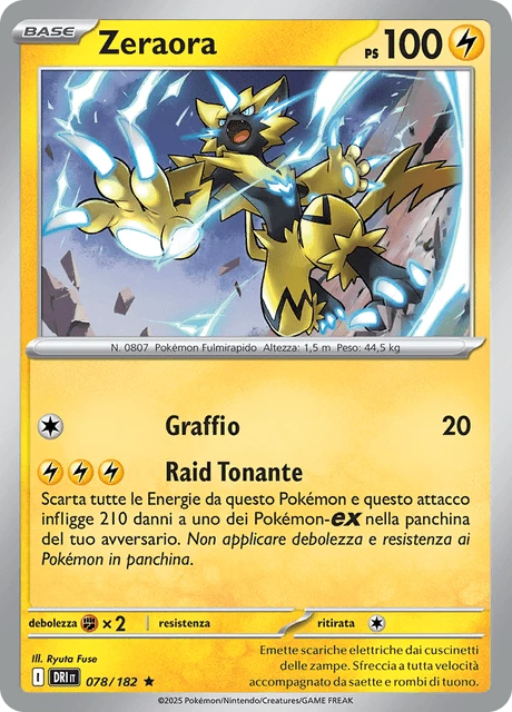 Zeraora – Reverse Holo