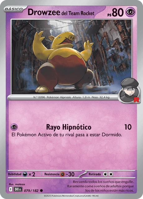 Drowzee del Team Rocket – Normal