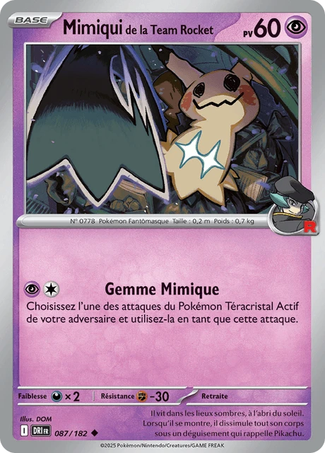 Mimiqui de la Team Rocket – Normal