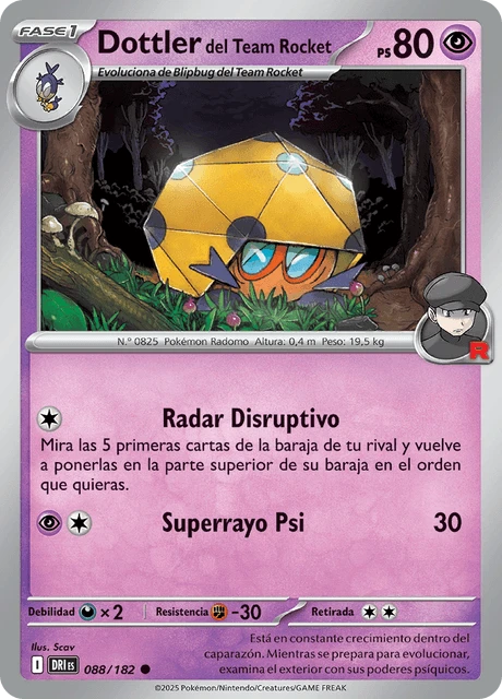 Dottler del Team Rocket – Normal