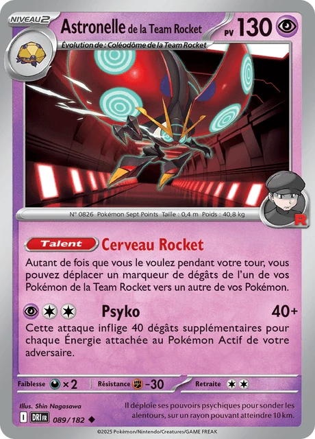Astronelle de la Team Rocket – Normal
