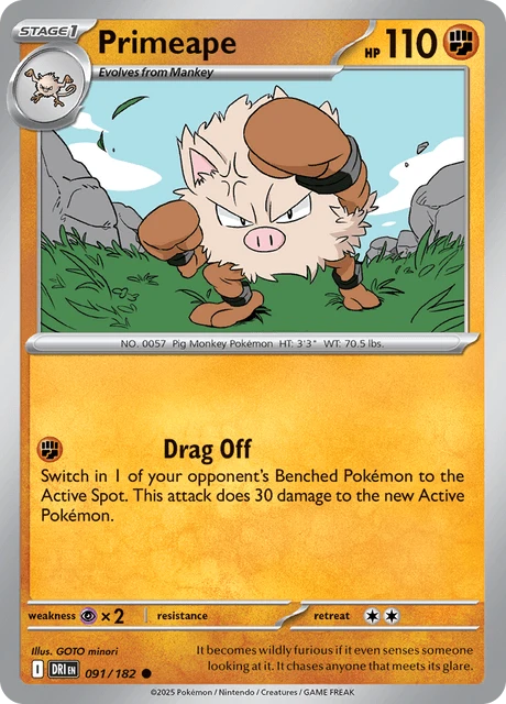 Primeape – Reverse Holo