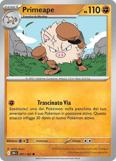 Primeape – Reverse Holo
