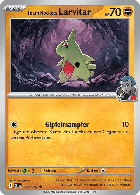 Team Rockets Larvitar