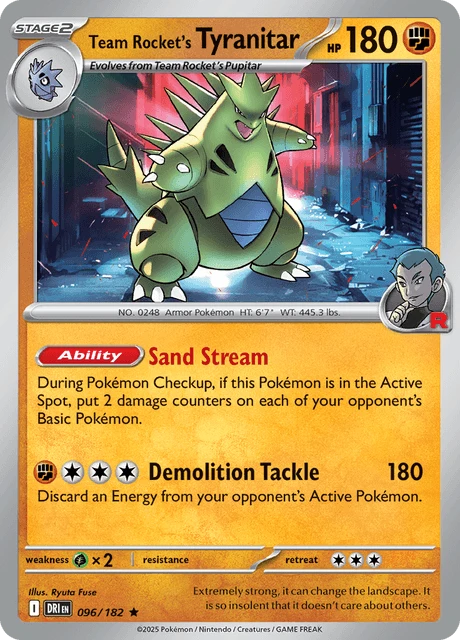 Team Rocket's Tyranitar