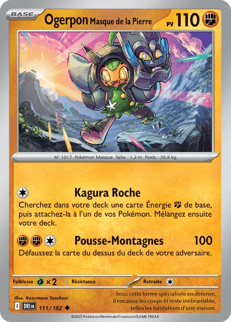 Ogerpon Masque de la Pierre – Normal