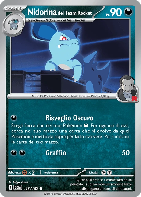 Nidorina del Team Rocket – Normal