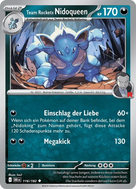 Team Rockets Nidoqueen – Normal