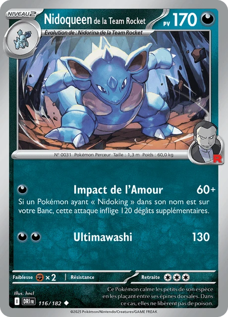 Nidoqueen de la Team Rocket – Normal