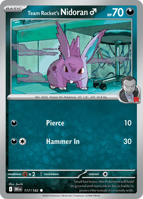 Team Rocket's Nidoran♂ – Normal