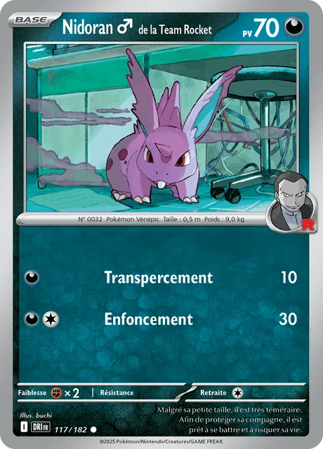 Nidoran♂ de la Team Rocket – Normal