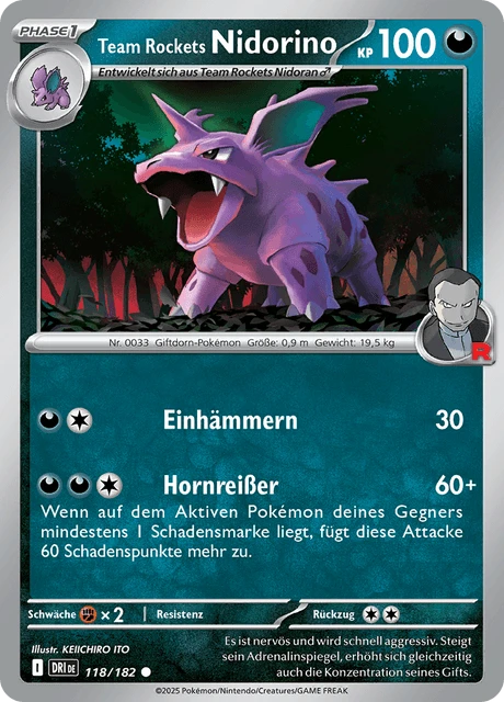 Team Rockets Nidorino