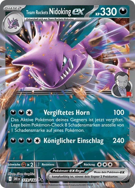 Team Rockets Nidoking-ex