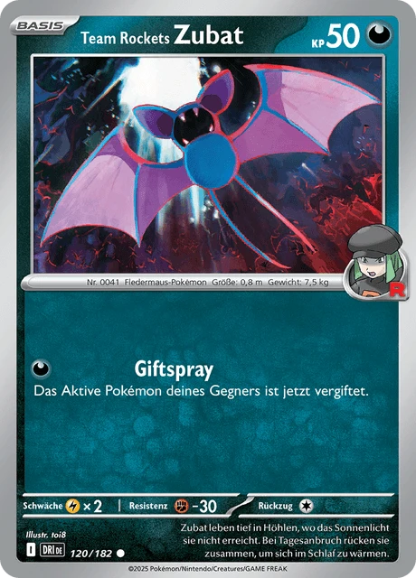 Team Rockets Zubat – Reverse Holo