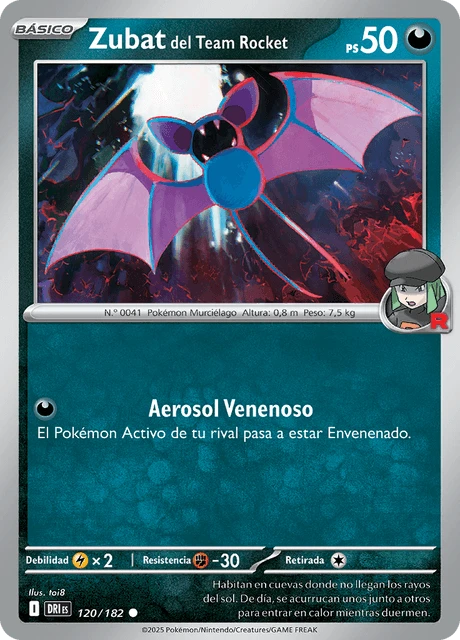 Zubat del Team Rocket – Normal