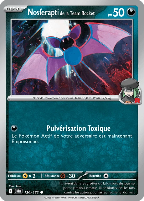 Nosferapti de la Team Rocket – Normal