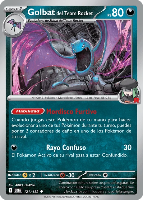 Golbat del Team Rocket – Normal