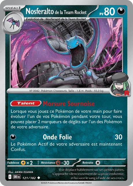 Nosferalto de la Team Rocket – Normal